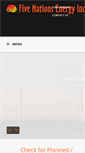 Mobile Screenshot of fivenations.ca